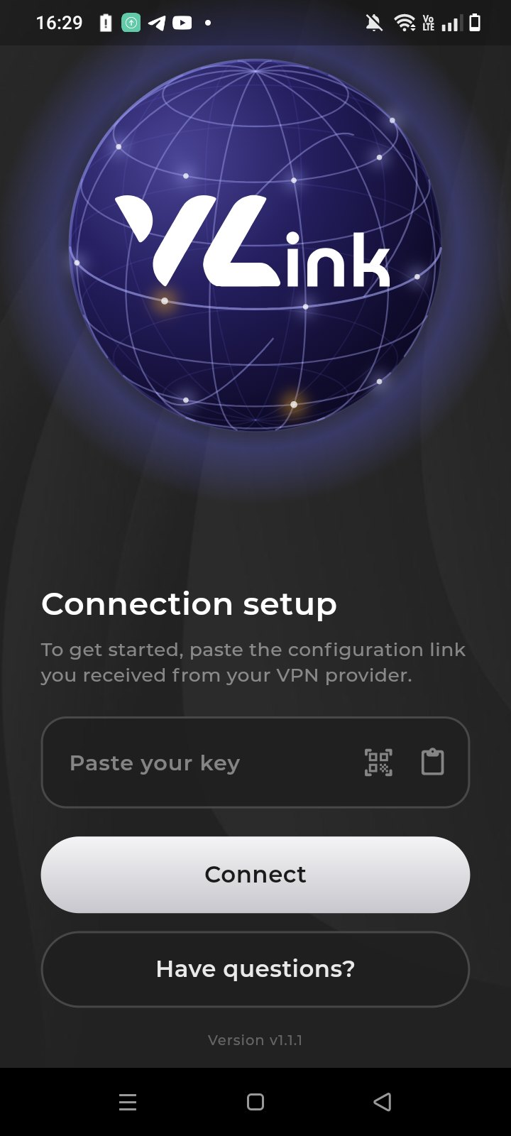 First run: paste your subscription key